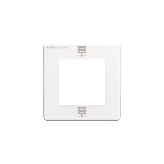 Dimmer Faceplate (2 Gang) - White Metal