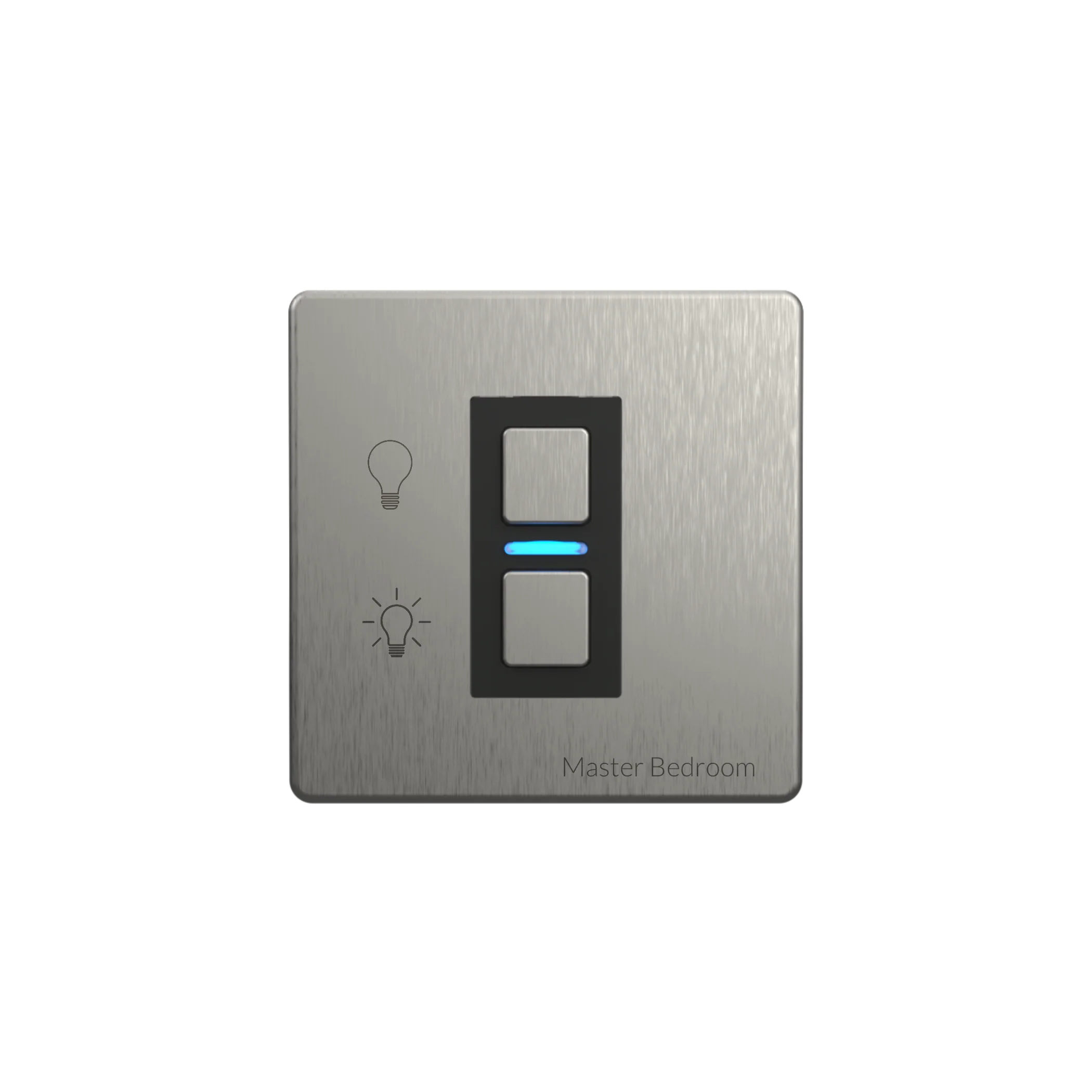 Smart Dimmer (1 Gang) - Stainless Steel