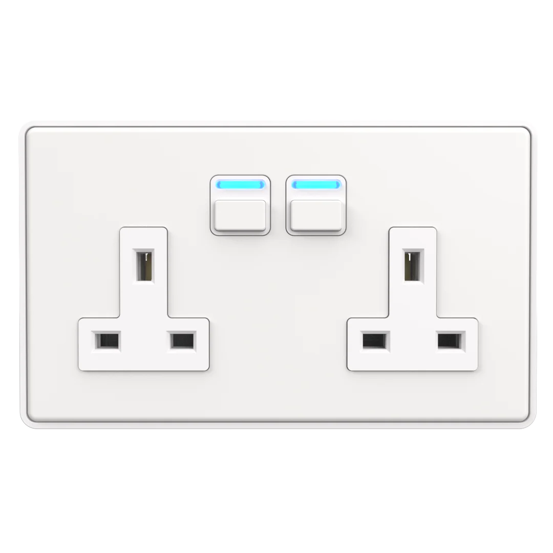 Smart Socket with Energy Monitoring (2 gang) - Image 9