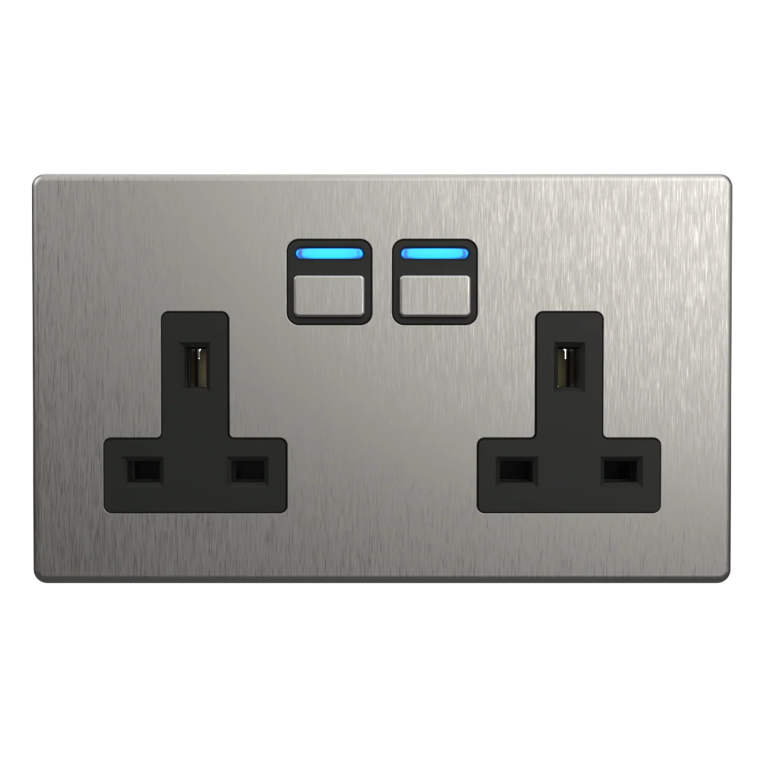 Smart Socket with Energy Monitoring (2 gang) - Image 8